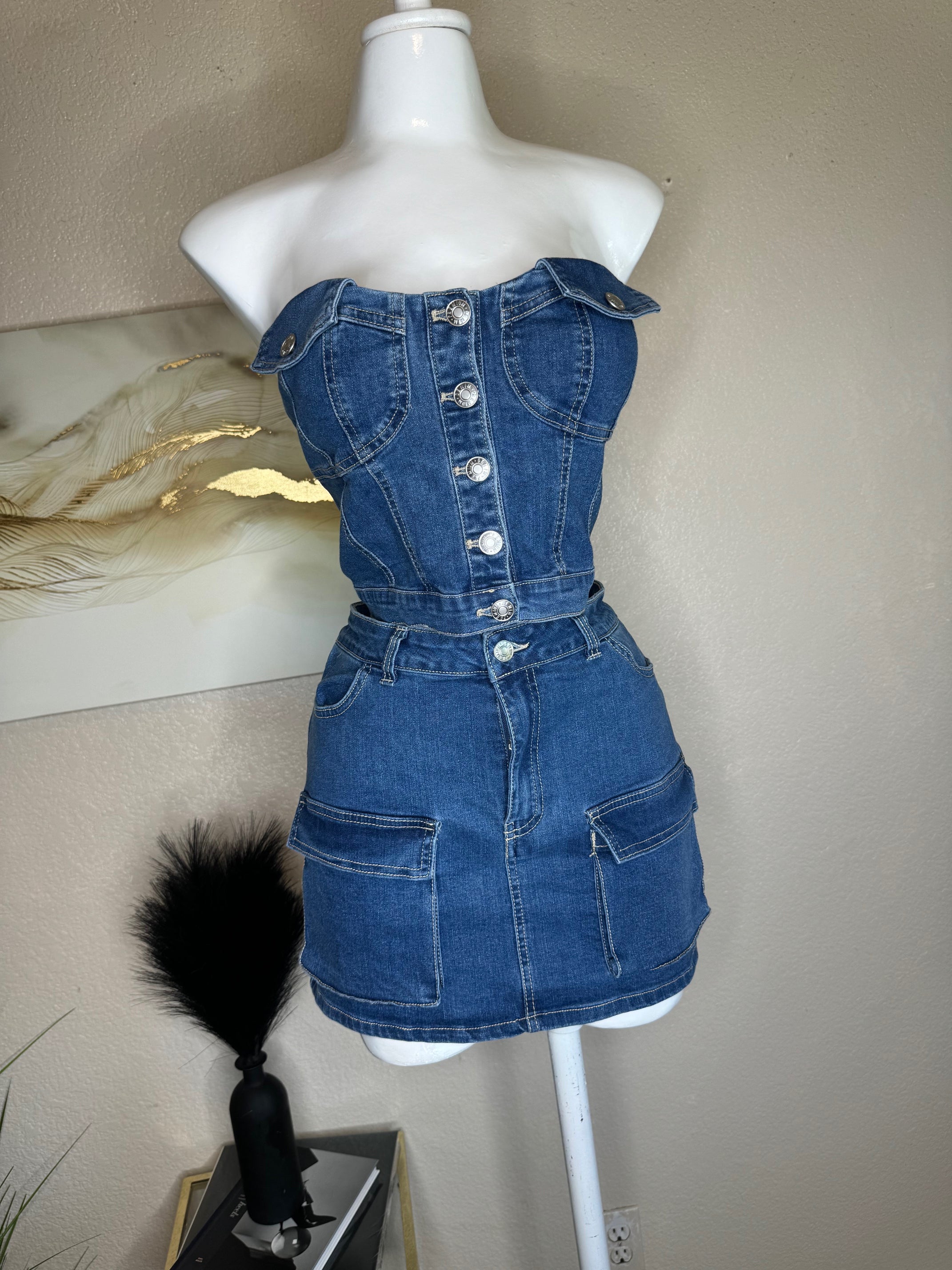 Junie Denim Top